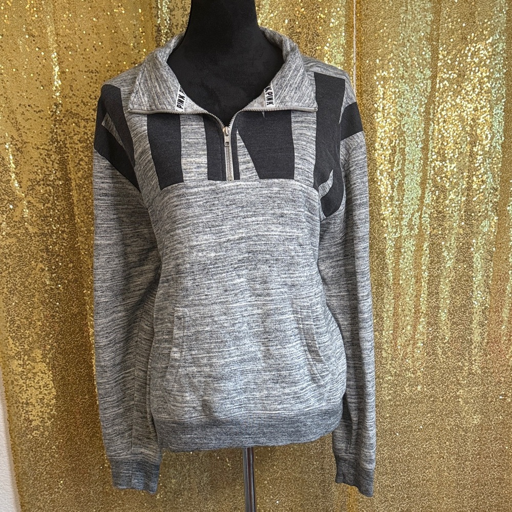 Victoria's Secret Pink Heathered Gray Top